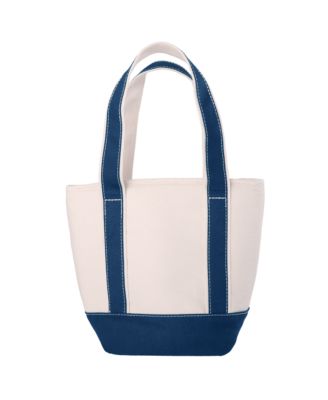 17 inch travel tote bag with end pockets Medium Size Work White Made from resilient Lands' End Small Insulated Tote
