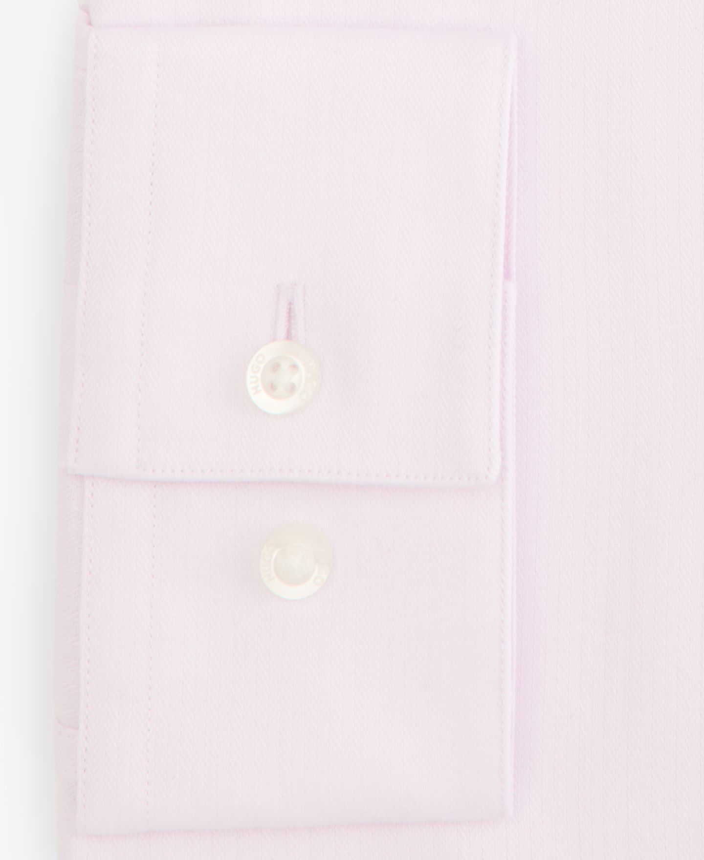 Мужская рубашка Hugo Boss HUGO by Valerio Modern-Fit Dress Shirt, цвет: Светлый пастельный розовый — фото 6