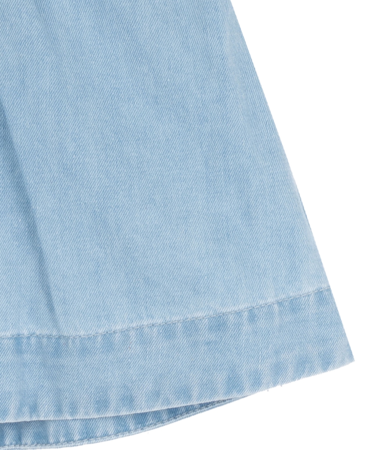 Rare Editions Baby Girls' Denim Bow Jumper and Bodysuit, 2-Piece Set
