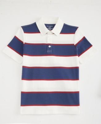 Boys' XS-XL Striped Polo