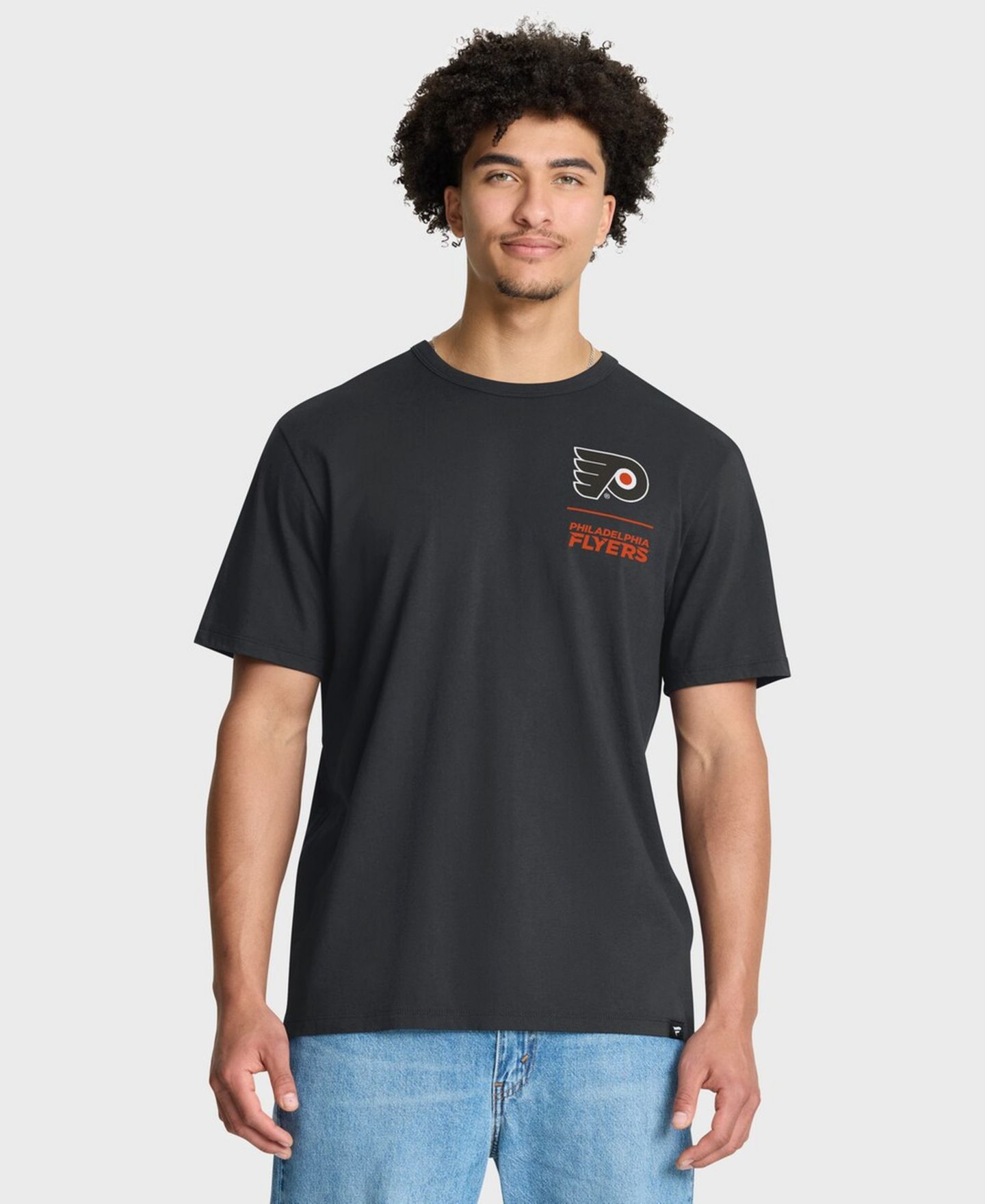 Мужская футболка Fanatics Black Philadelphia Flyers Crash The Net Legacy — фото 5