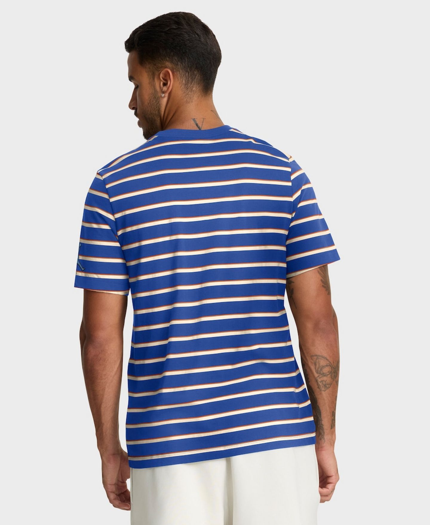 Мужская футболка Jordan Royal Florida Gators Athletic Prep Legacy Summit Stripe — фото 4