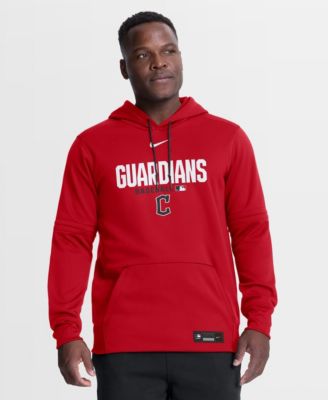 Men's Red Cleveland Guardians Authentic Collection Therma-FIT Hoodie