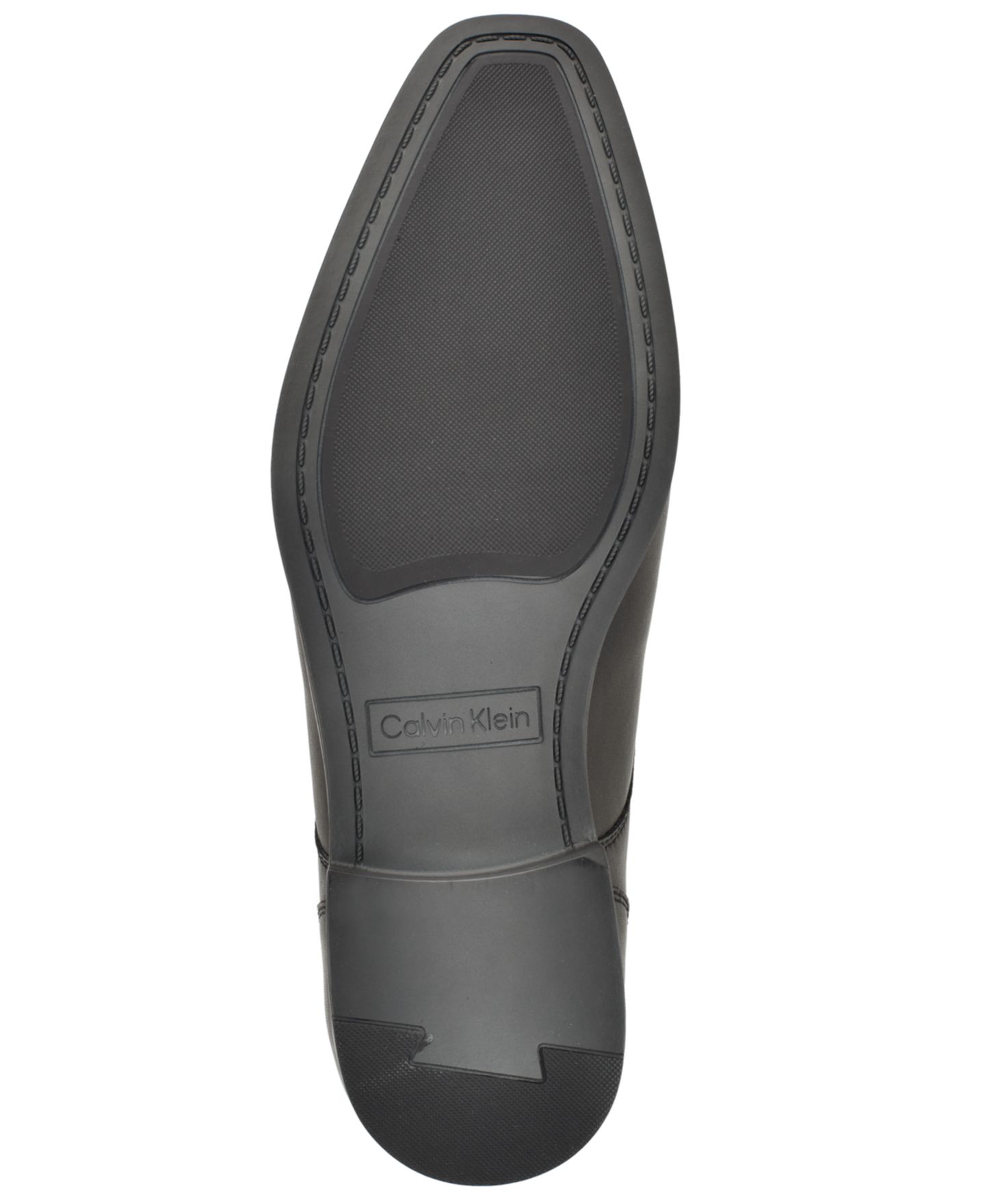 Обувь Calvin Klein Men's Cafgon Lace-Up Derby Dress Shoes, цвет: Чёрный кожаный — фото 5