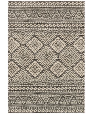 Loloi - Emory EB-08 Graphite/Ivory 2'5"x7'7" Runner Area Rug