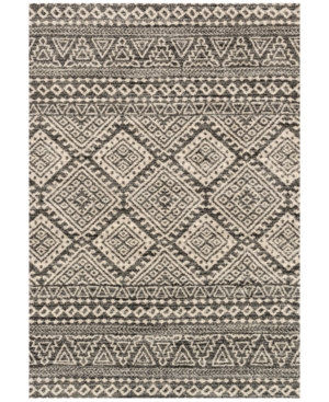 Loloi Emory Eb-08 Graphite/Ivory 2'5inx7'7in Runner Area Rug