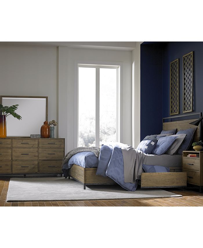 Furniture - Gatlin Storage Queen Bedroom , 3-Pc. Set (Queen Bed, Dresser & Nightstand), Only at Macy's