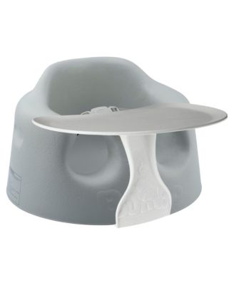 Baby Infant Soft Foam Floor Seat Chair with Eating and Top Tray Attachment