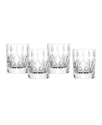 Stage Double Old Fashioned Glasses, Set of 4