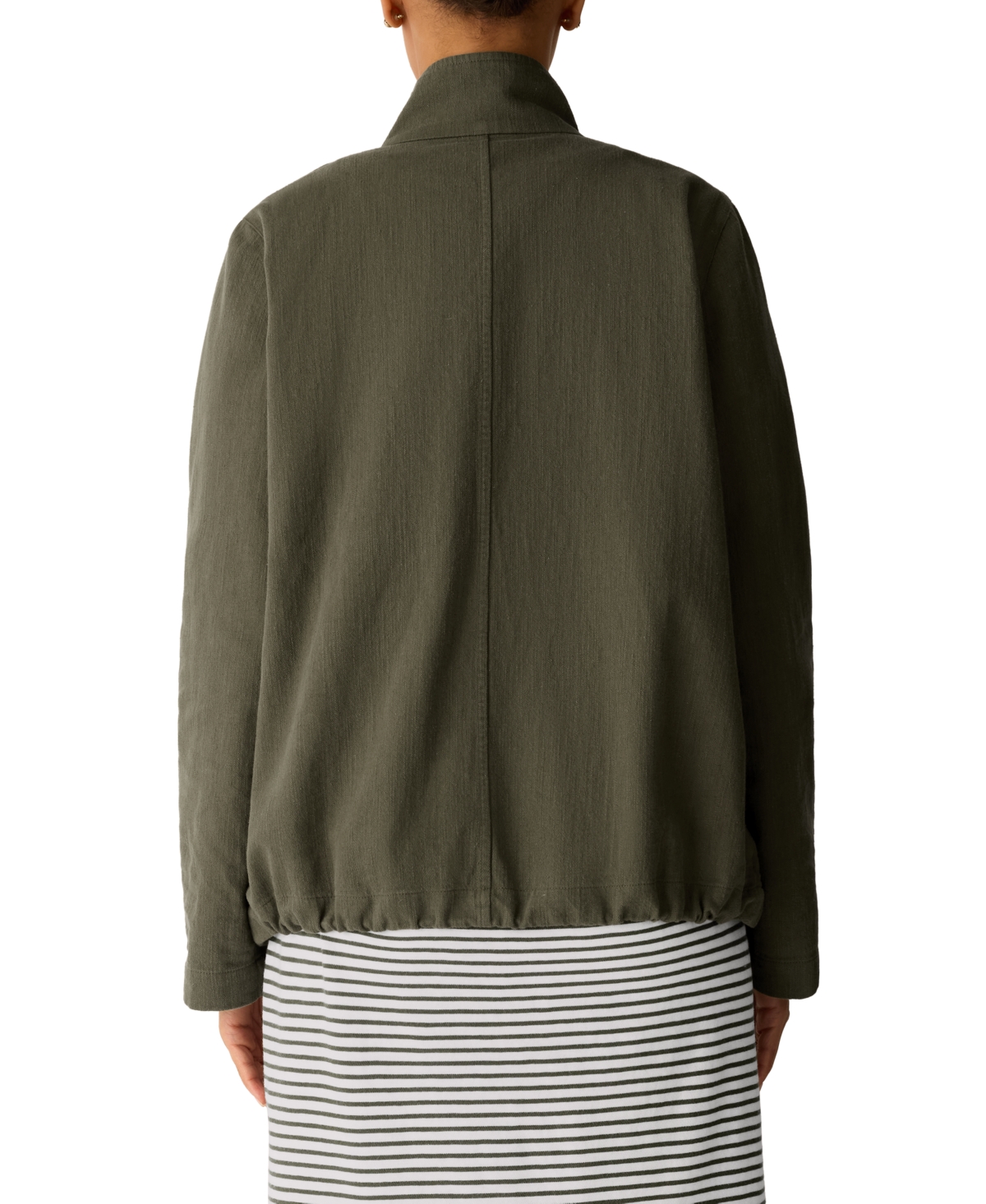 Eileen Fisher Women's Zip-Up Jacket, Regular and Plus