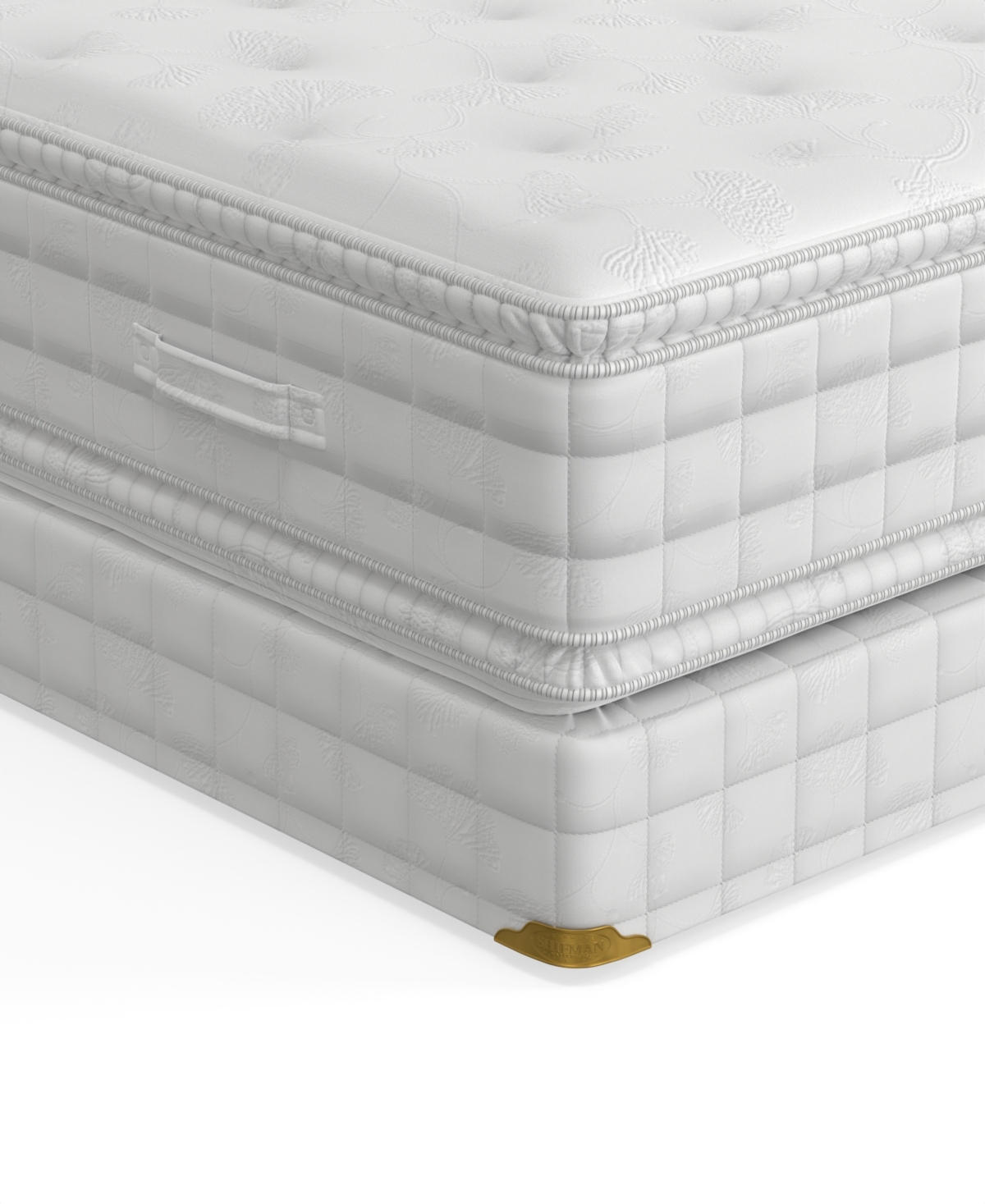 Shifman Idyllic 15" Luxury Firm Pillow Top Mattress Set