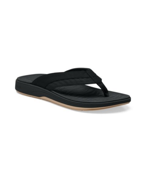 Мужские сандалии Sanuk Surf Seeker, цвет: Чёрный