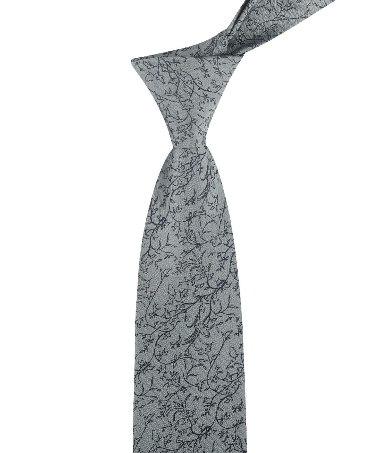 Мужской галстук Calvin Klein Thalia Floral Tie, цвет: Шалфейный — фото 5