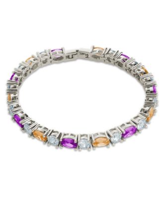 14k Gold-Plated Brass Ophelia Tennis Bracelet