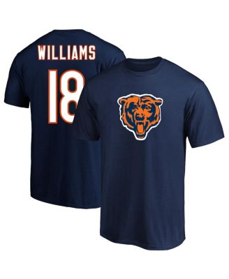 Men's Caleb Williams Navy Chicago Bears Big & Tall Player Name & Number T-Shirt