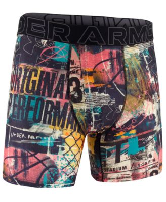 Men's Performance Tech Mesh Novelty 6" Boxer Briefs