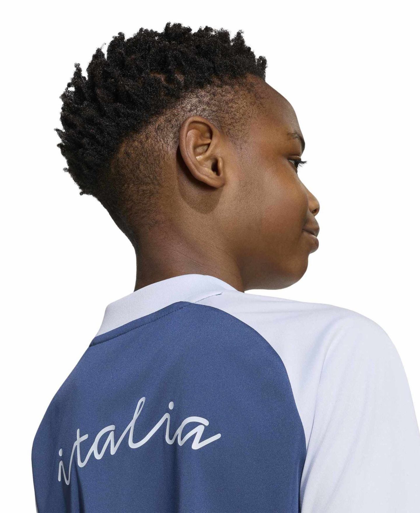 Детская предматчевая джерси adidas сборной Италии 2026, Blue — фото 9