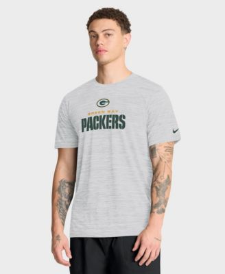 Men's Ash Green Bay Packers Velocity Endurance Run Dri-FIT T-Shirt