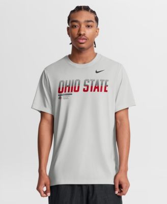 Men's Gray Ohio State Buckeyes Sideline Legend Dri-FIT T-Shirt