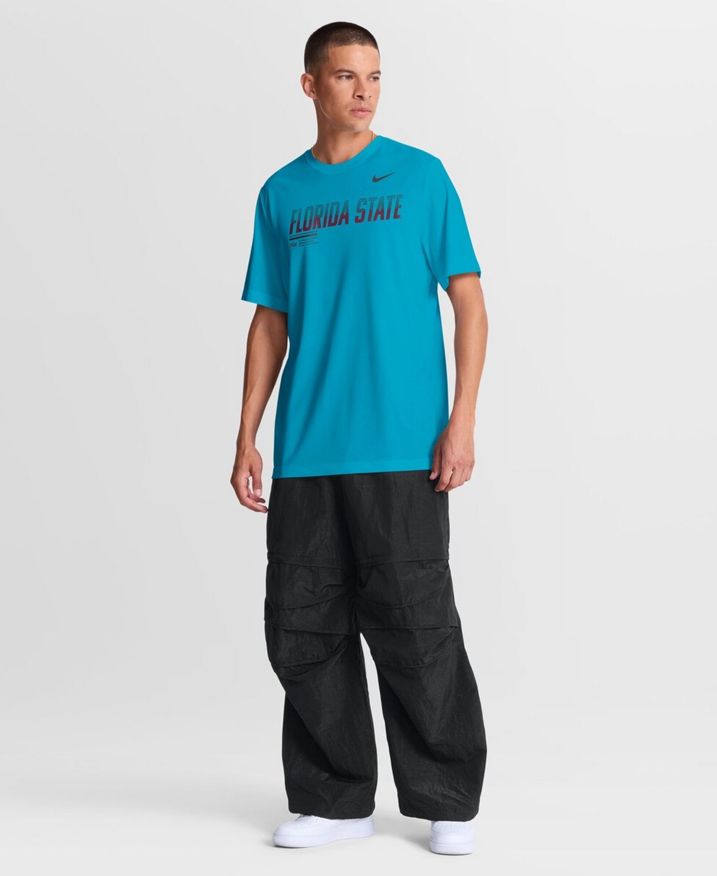 Мужская футболка Nike Turquoise Florida State Seminoles Sideline Legend Dri-FIT — фото 5