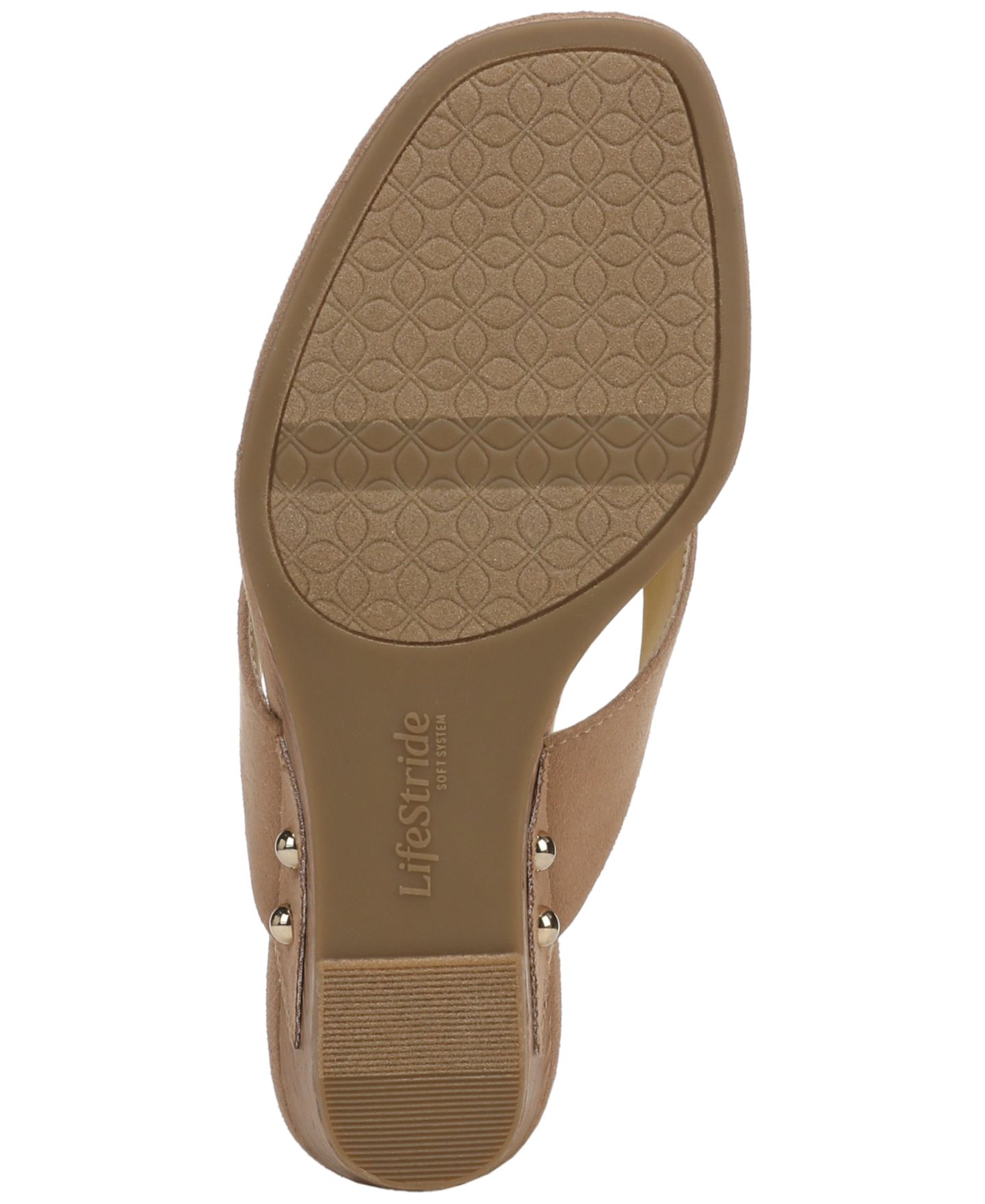 Женские сандалии LifeStride Stella Thong Slip-On, цвет: Рыжевато-коричневый — фото 5