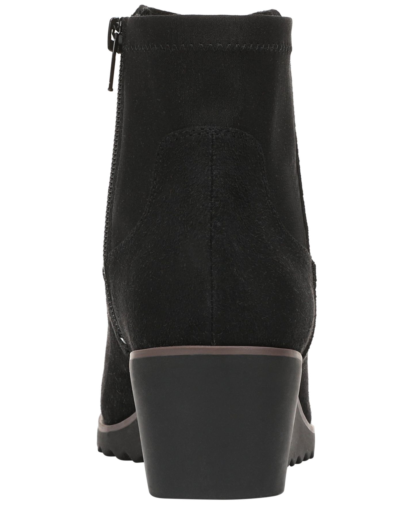 Женские ботинки LifeStride Zionne Zip Short Booties, цвет: Чёрный — фото 3