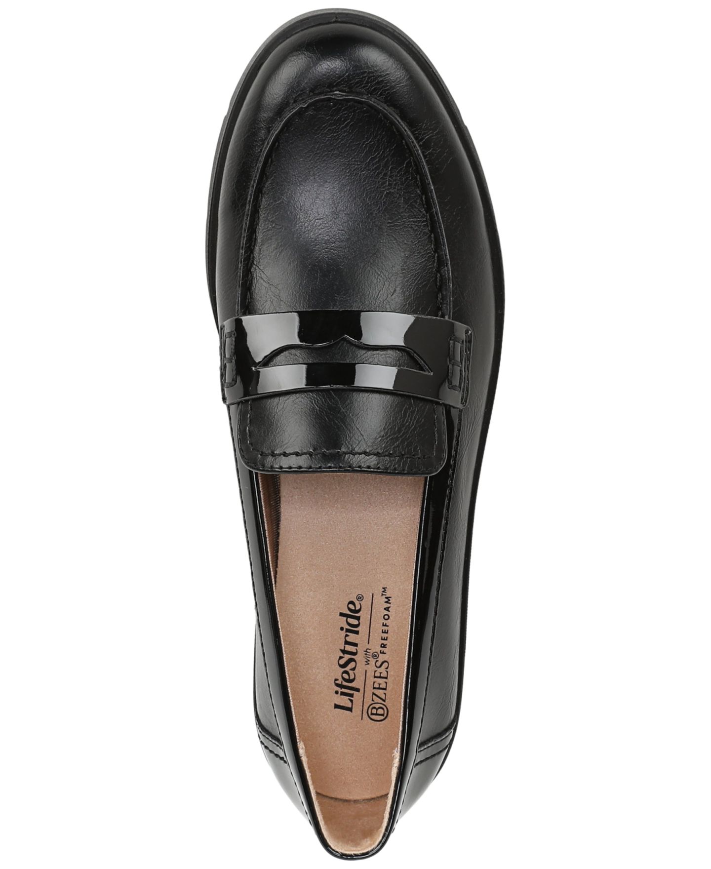 Женские туфли LifeStride Veronica Slip-On, цвет: Чёрная искусственная кожа — фото 4