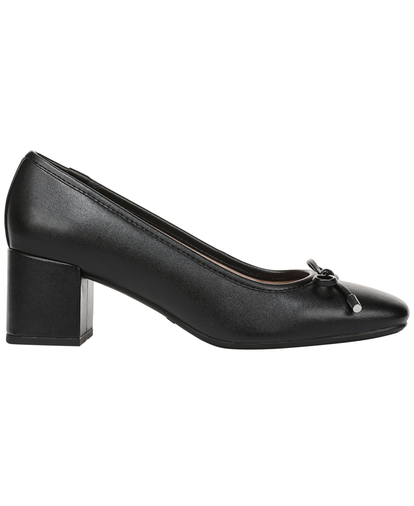 Женские туфли LifeStride Cora Slip-On Pumps, цвет: Чёрная искусственная кожа — фото 2