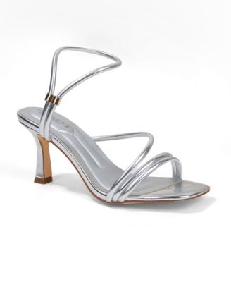 Women's Hannia Looped Ankle Strap Kitten Heel Sandals