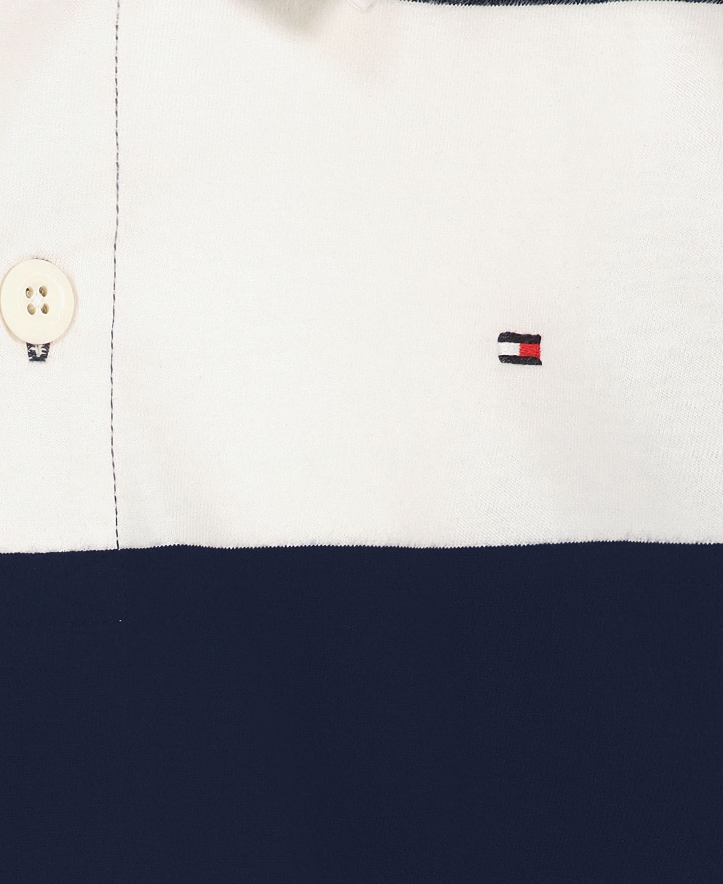 Поло Tommy Hilfiger Striped Long-Sleeve Rugby Polo для мальчиков, цвет: Тёмно-синий — фото 5