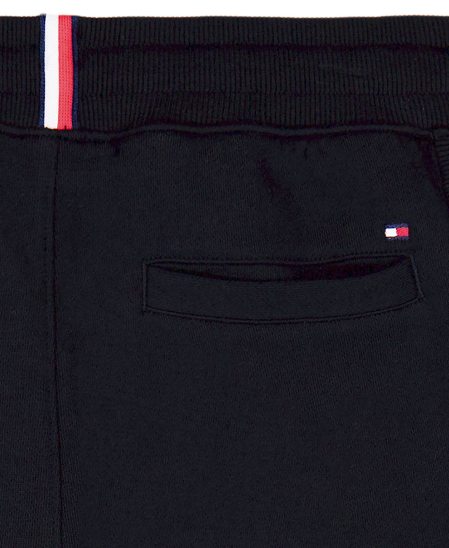 Брюки Tommy Hilfiger Logo Knit Jogger для мальчиков, цвет: Чёрный — фото 4