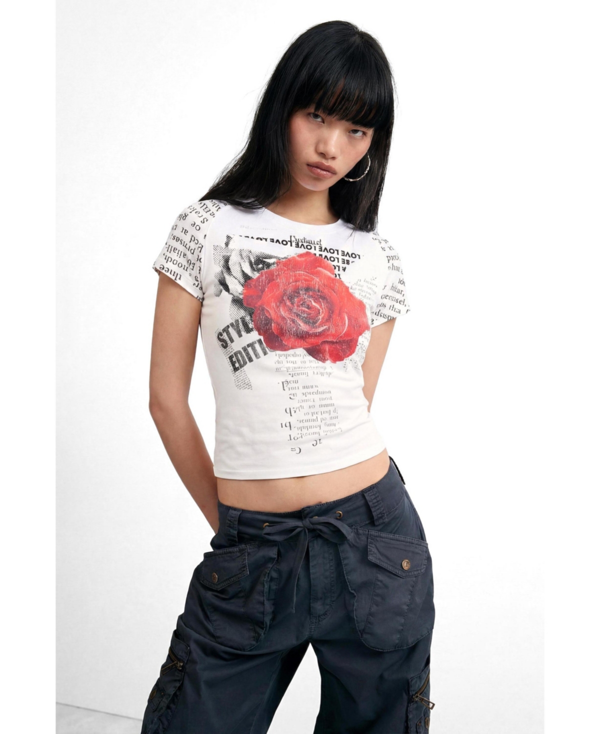 Desigual Women's Printed T-shirt 100 percentage cotton