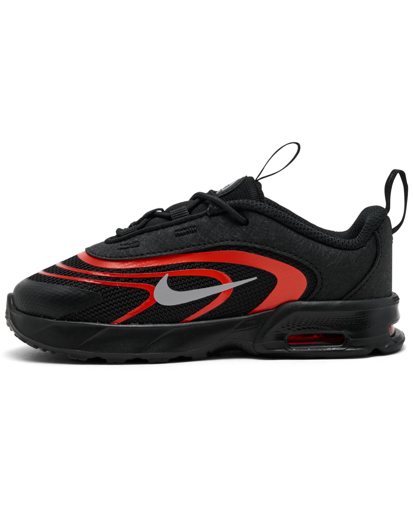 Детские кроссовки Nike Air Max Fire, Finish Line, цвет: Чёрный / Красный — фото 3