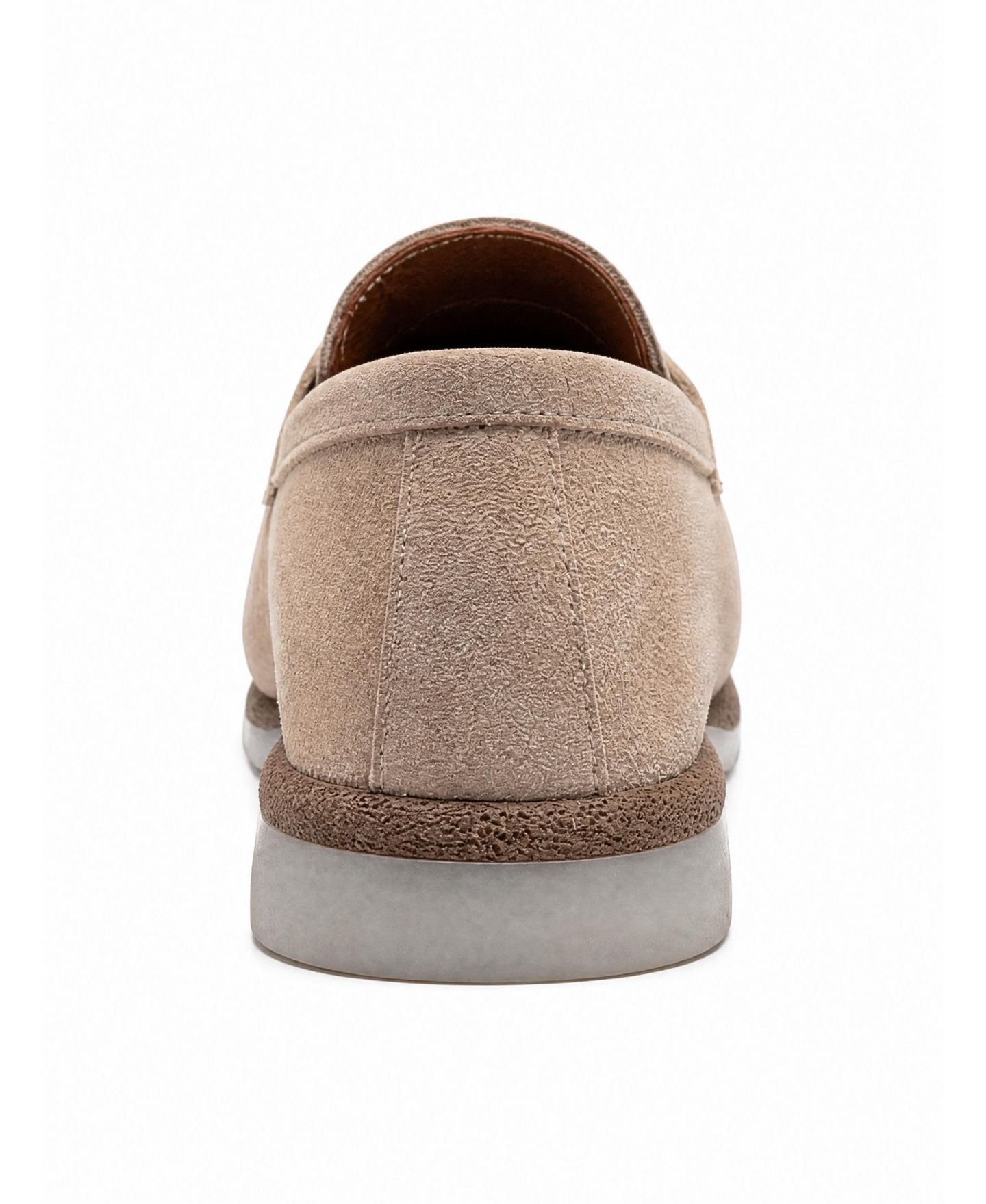 Женские туфли Forever & Always Shoes Ilvena Leather Loafer, цвет: Бежевый замшевый — фото 3