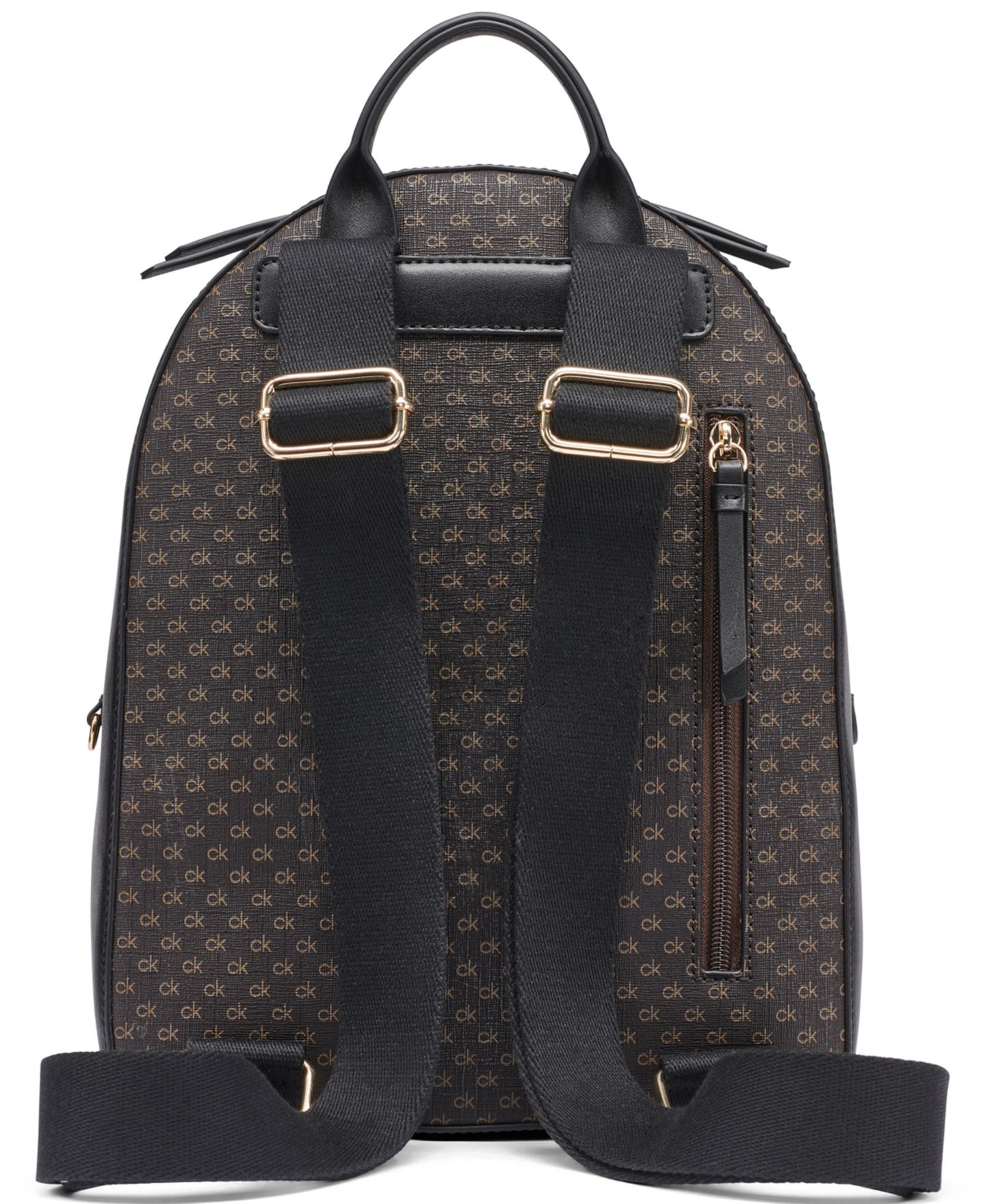 Рюкзак Calvin Klein Kyren Adjustable Strap Messenger, цвет: Коричневый хаки / Чёрный — фото 2