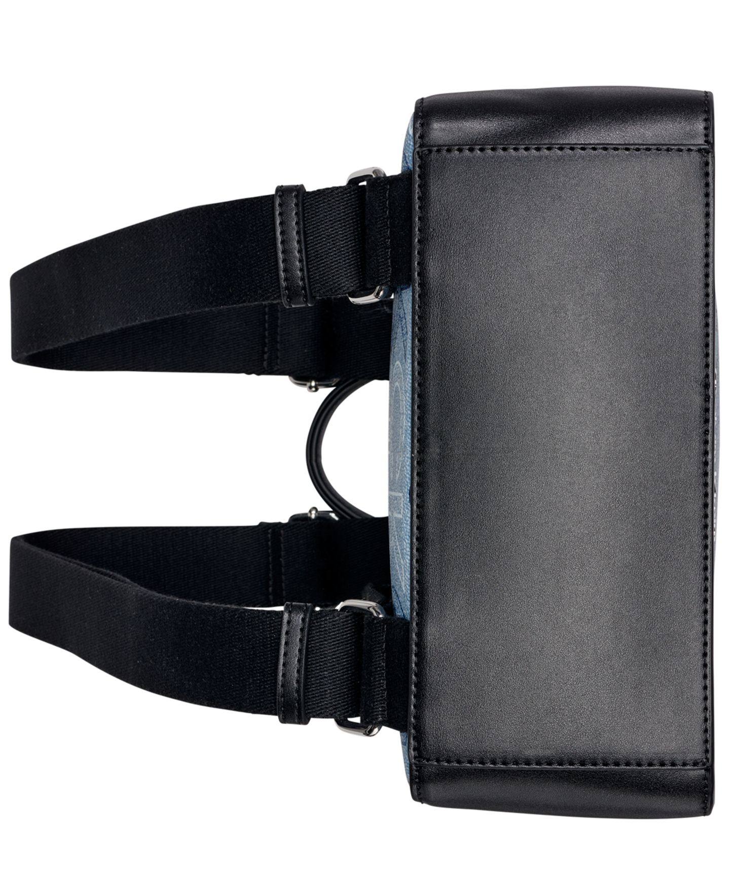Рюкзак Calvin Klein Kyren Denim Signature Messenger, цвет: Джинсовый разноцветный — фото 5
