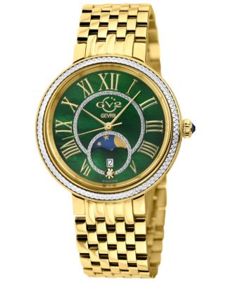 Women's Milan Swiss Quartz Diamond IP Stainless Steel Bracelet Watch'