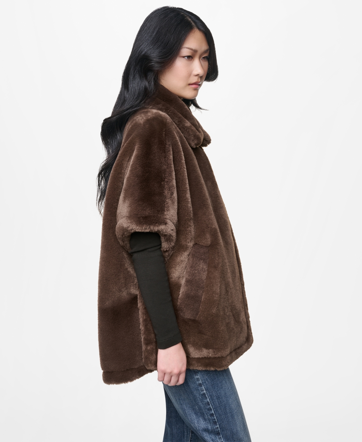 Dkny Jeans Women's Asymmetrical Two-Button Front Jacket