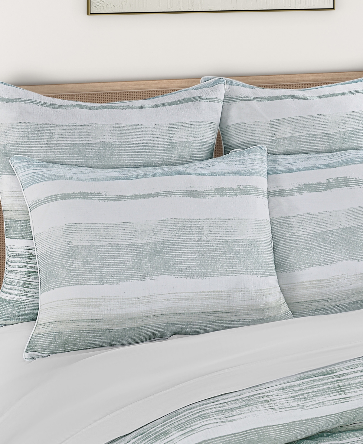 Salt Life Surf Stripe 3-Piece Comforter Set, Full/Queen