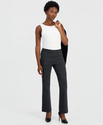 Petite Mid-Rise Bootcut Pants, Petite & Petite Short