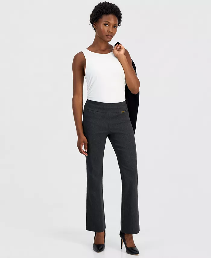 Petite Mid-Rise Bootcut Pants, Petite & Petite Short - thumbnail 6