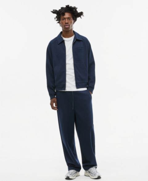 Мужские брюки Mode of One Relaxed-Fit Wide Sweatpants, цвет: Тёмно-синий