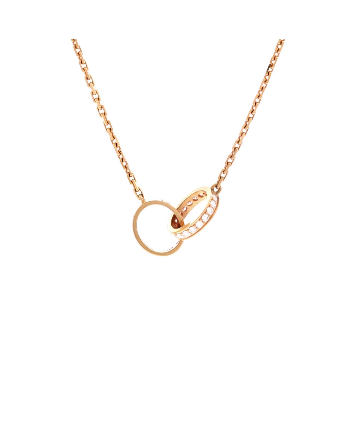 Pre-Owned Cartier Love Interlocking Necklace