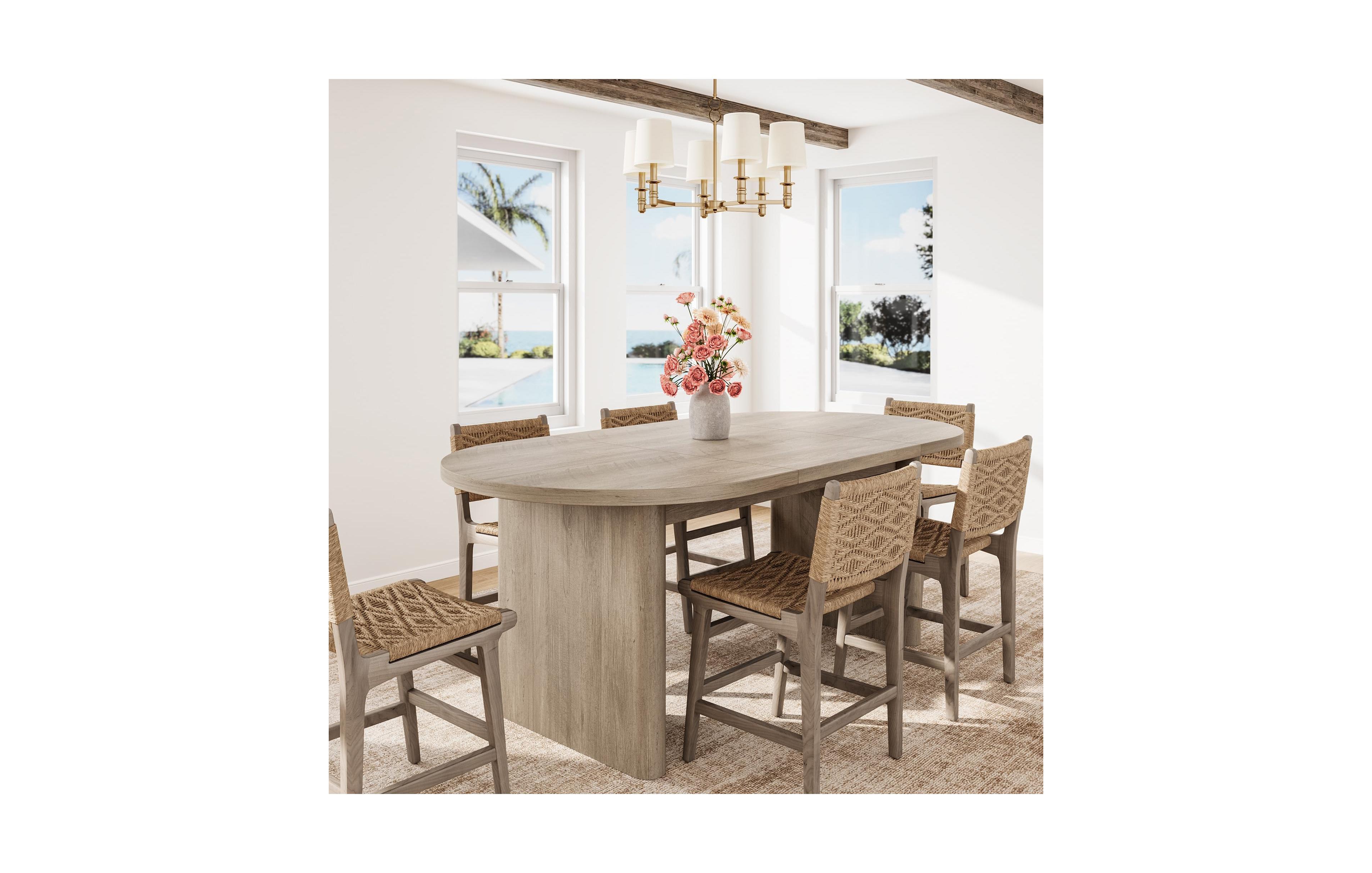gaomon 70.8" Wood Kitchen Oval Dining Table for 4-8 for Kitchen, Living Room, Reception Area