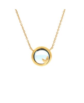 Paloma Picasso Olive Leaf Pendant Necklace