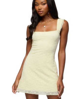 Women's Nairobia Textured Mesh Mini Dress