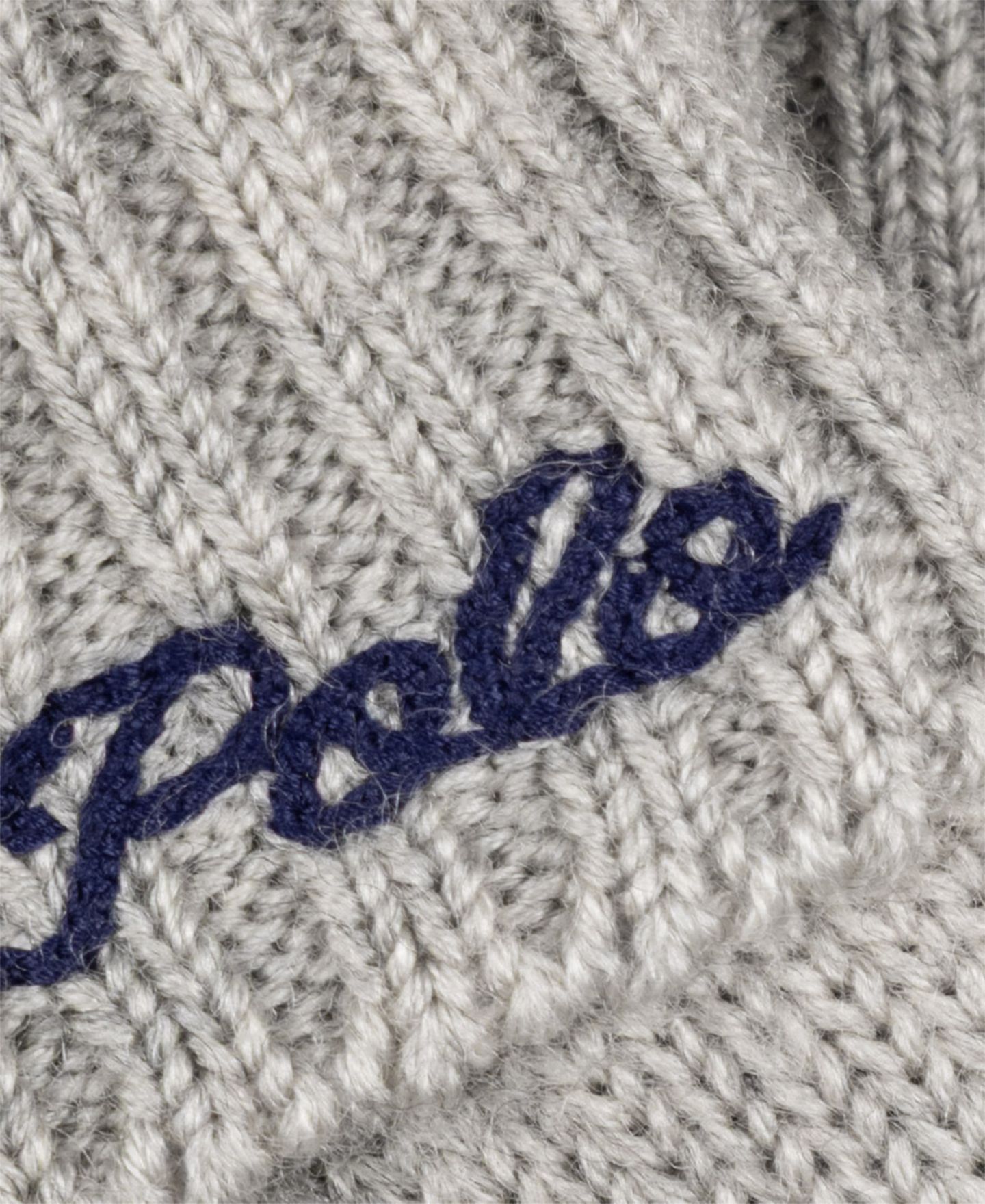 Мужские перчатки Polo Ralph Lauren Fleece-Lined, цвет: Меланжевый — фото 3