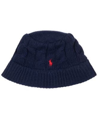 Men's Cable Knit Bucket Hat