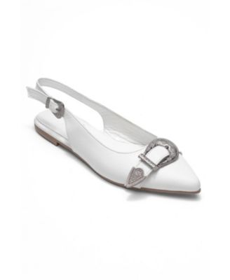 Women's Cordelia Leather Pointed Toe Buckle Sandal