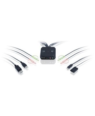 Switch with DisplayPort and Audio Connections